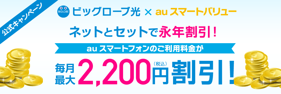 ビックローブ光 キャンペーン