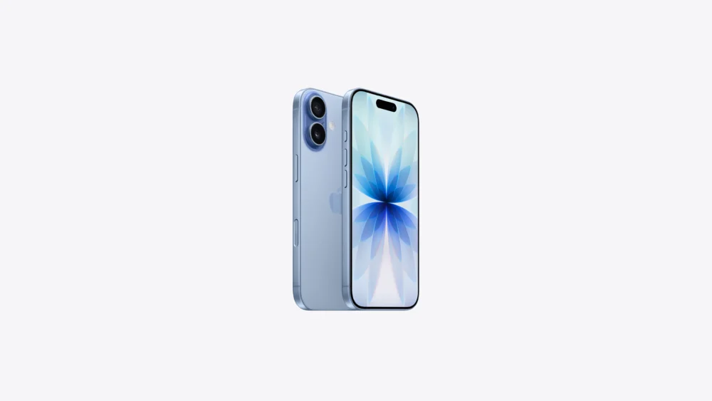 iPhone17　ミストブルー