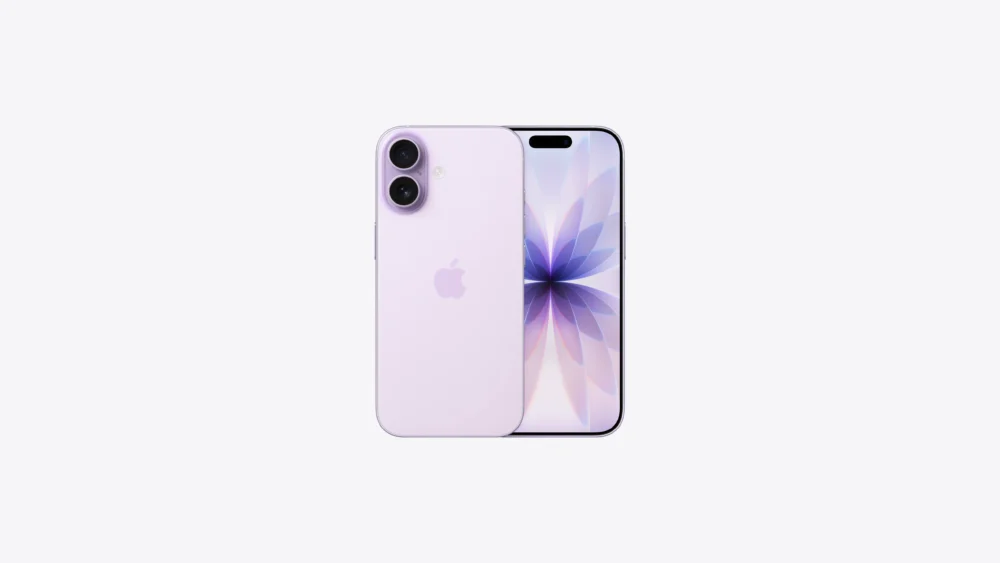 iPhone17　ラベンダー