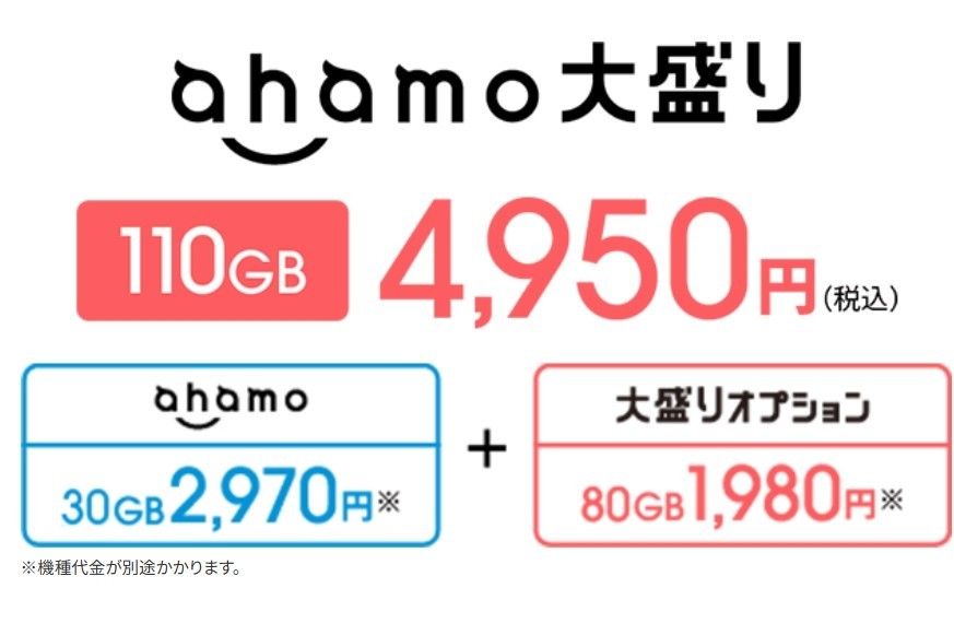 大盛オプション　