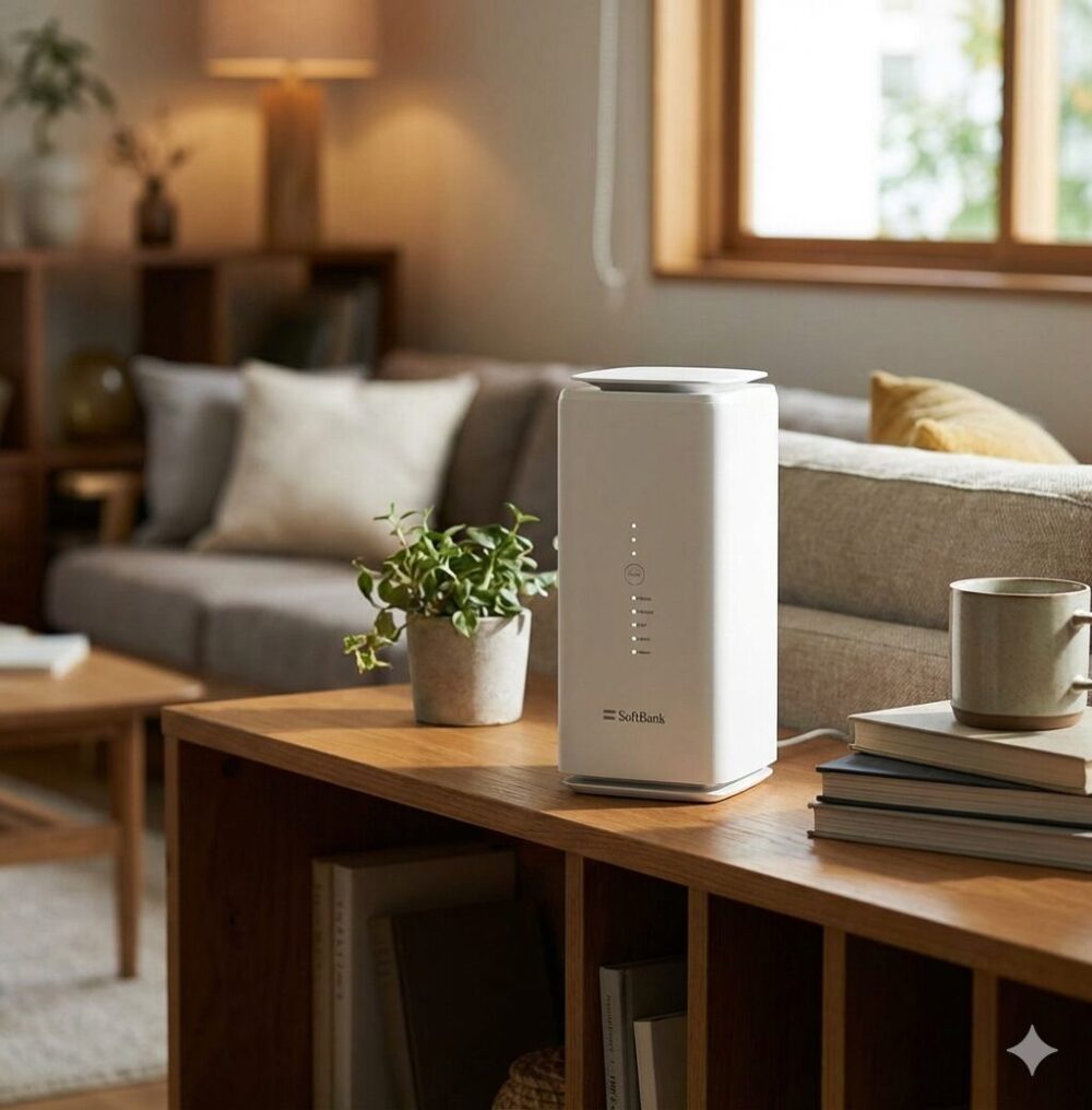 【賃貸・マンション】GMOとくとくBB × SoftBank Airが現実的な選択┃工事不要で簡単