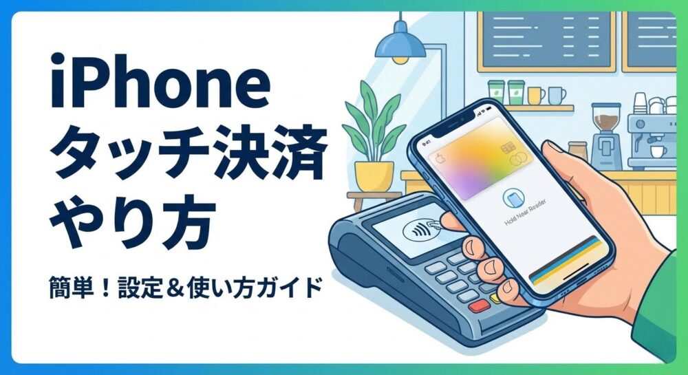 【初めてのApple Pay】iPhoneで非接触決済！使い方とメリット完全ガイド
